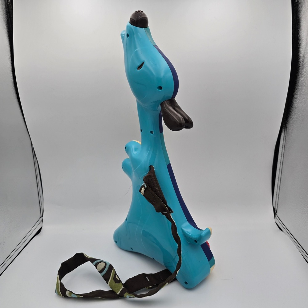 B. Toys Woofer Guitar Dog Musical Toy Blue Cream Acoustic Electric Hound Modes - Picture 3 of 7